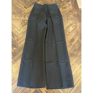 US Navy Women’s 13R Black Enlisted Service Uniform Dress Slacks Military Neutral